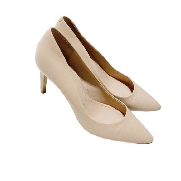 CHARLES BY CHARLES DAVID Incredibly Pointed Toe Pump Cream - Picture 2 of 6